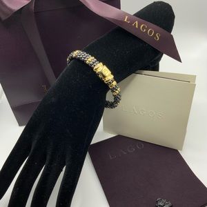 Lagos Caviar Gold Bracelet